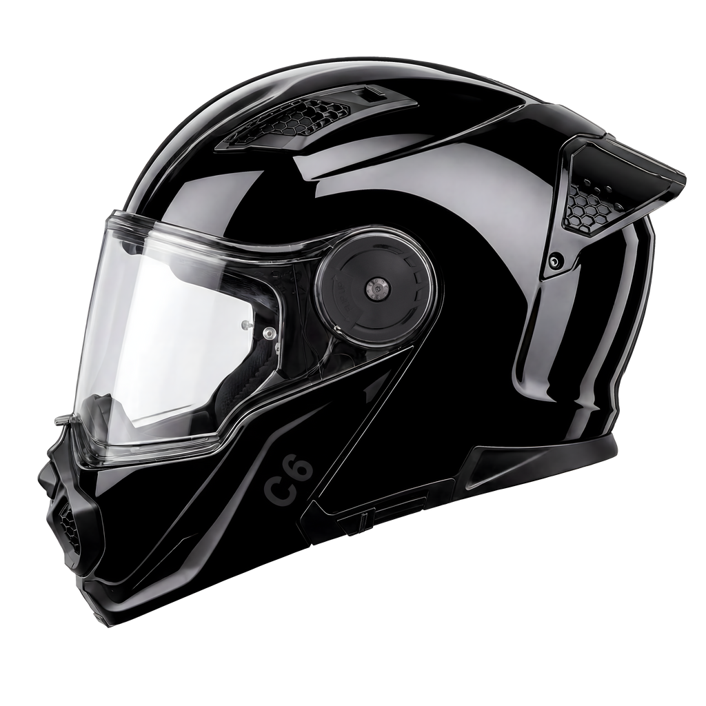 Daytona C6- Hi-Gloss Black - view 3