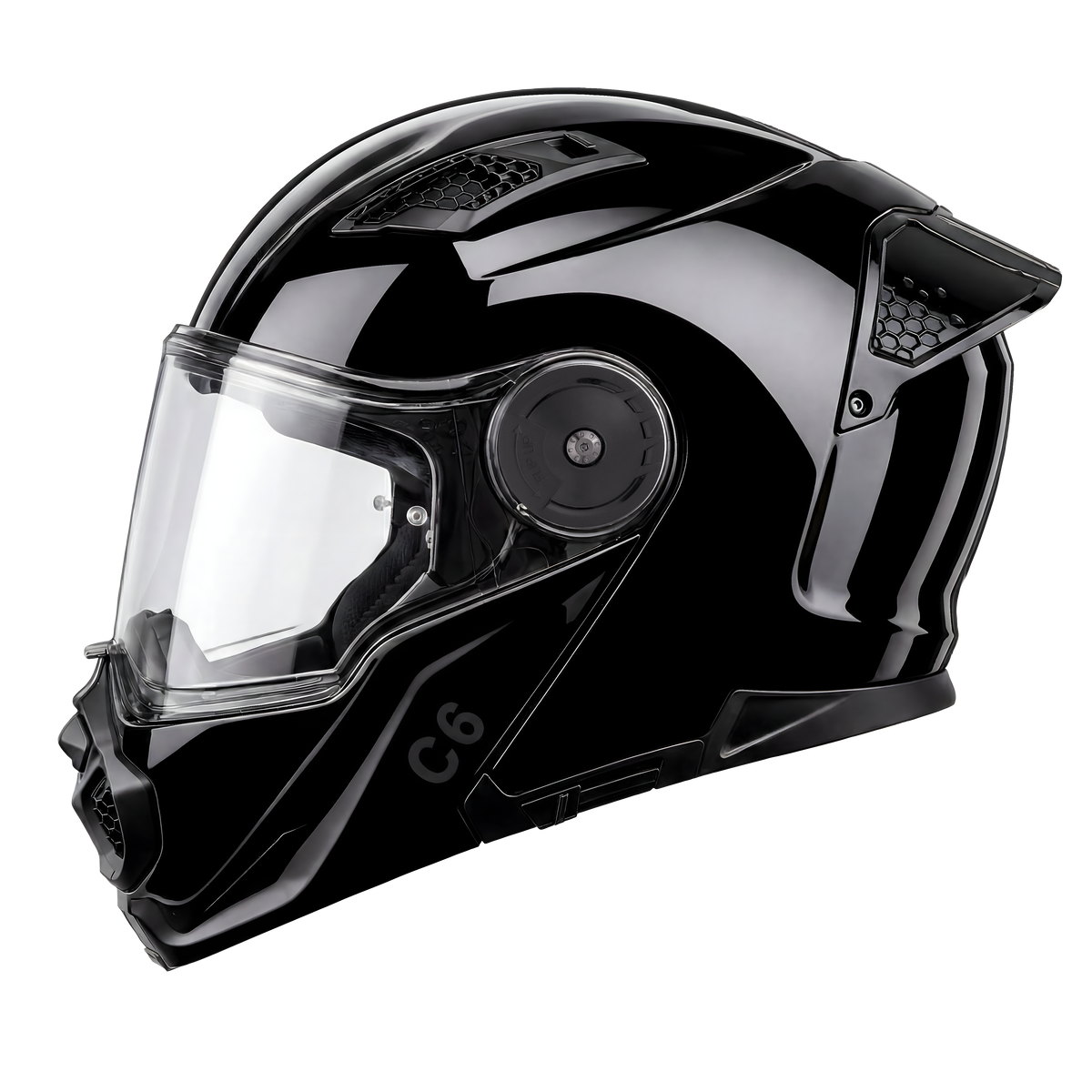Daytona C6- Hi-Gloss Black - view 3