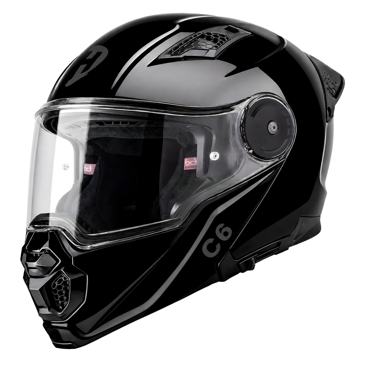 Daytona C6- Hi-Gloss Black - view 2