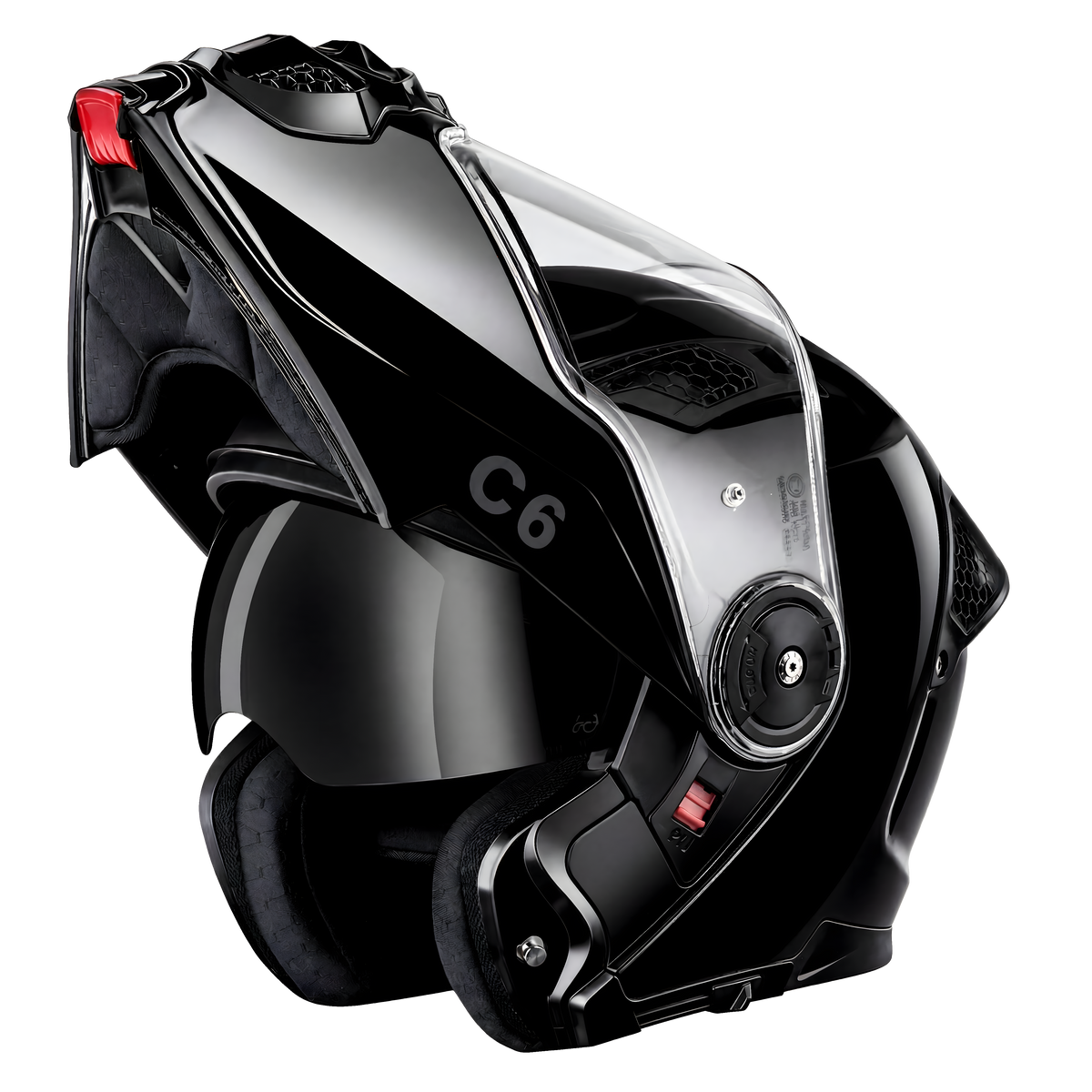 Daytona C6- Hi-Gloss Black - view 1