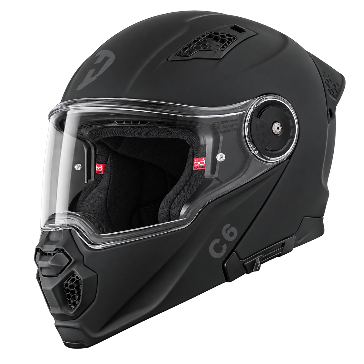 Daytona C6- Dull Black - view 2