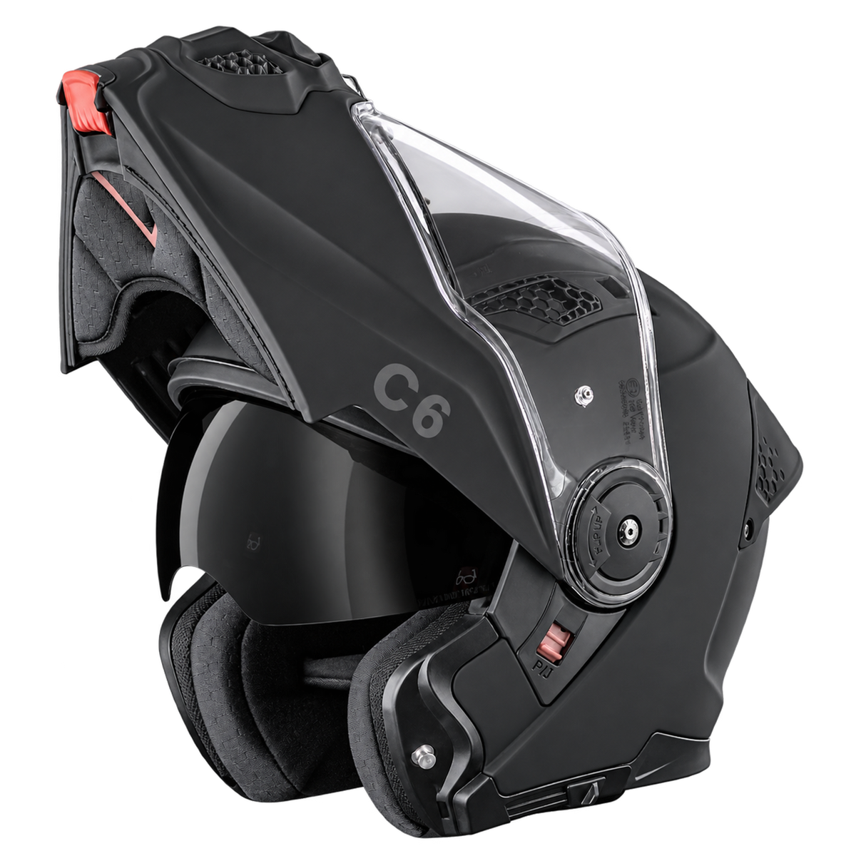 Daytona C6- Dull Black - view 1