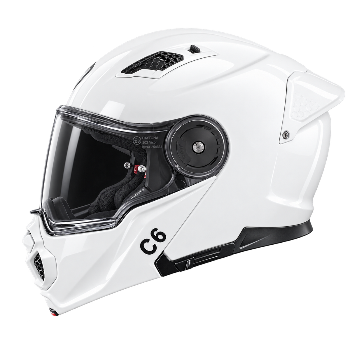 Daytona C6- Hi-Gloss White - view 3