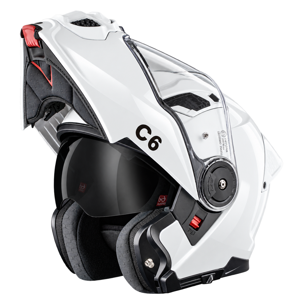 Daytona C6- Hi-Gloss White - view 1