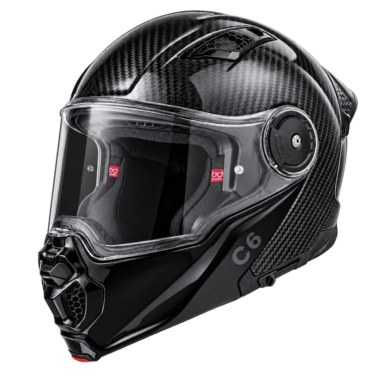 Daytona C6- Grey Carbon Fiber - view 2