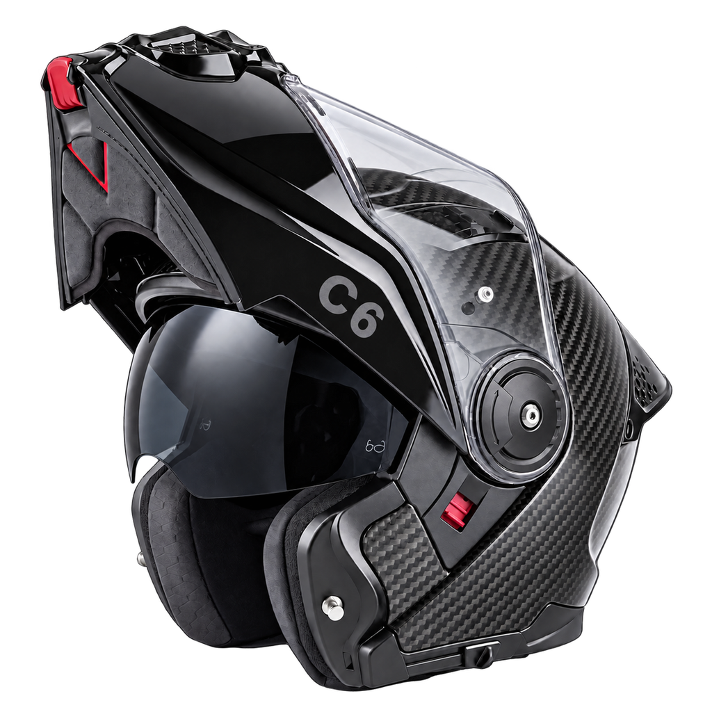 Daytona C6- Grey Carbon Fiber - view 1