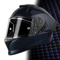 Daytona Viper- Blue Carbon Fiber - view 1