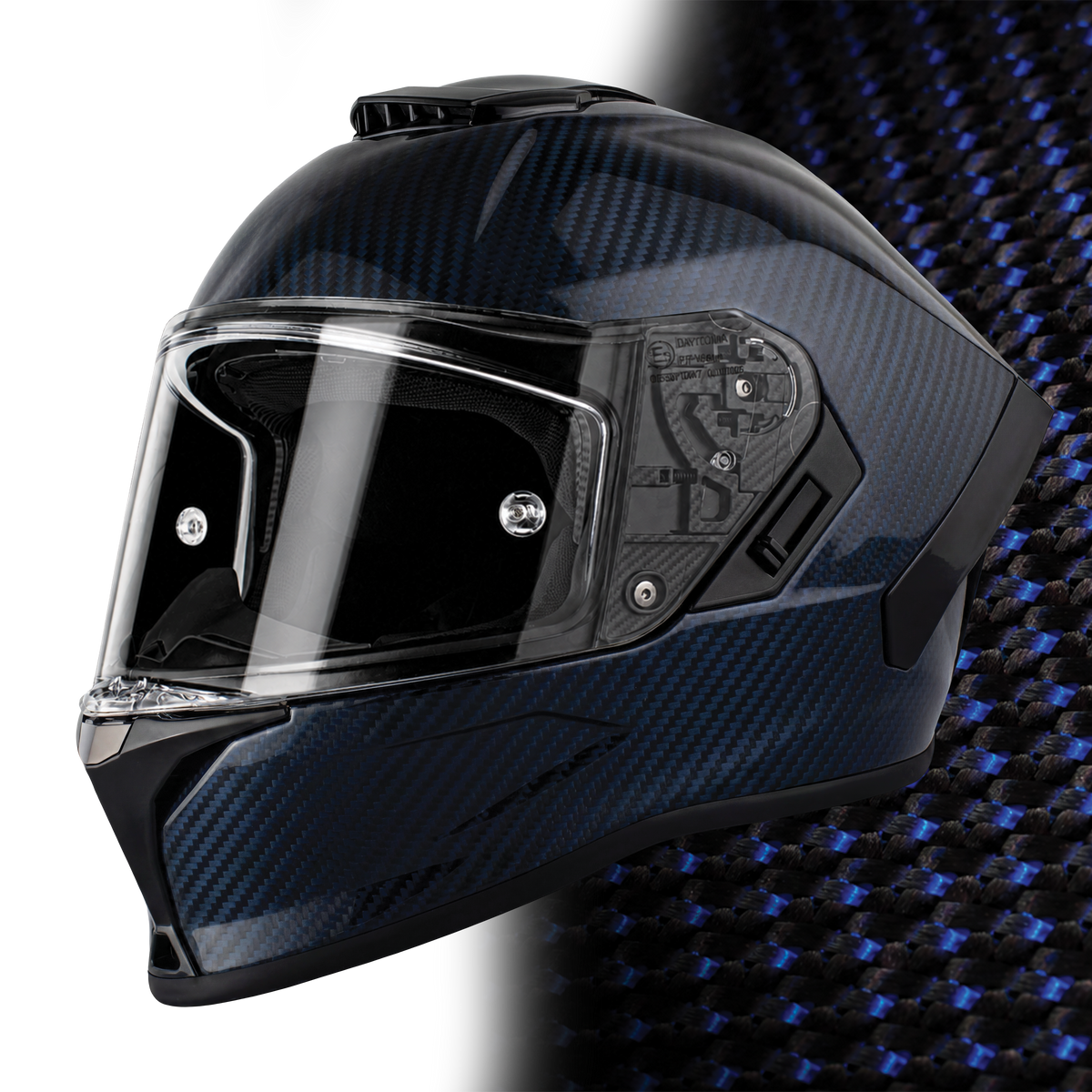 Daytona Viper- Blue Carbon Fiber - view 1