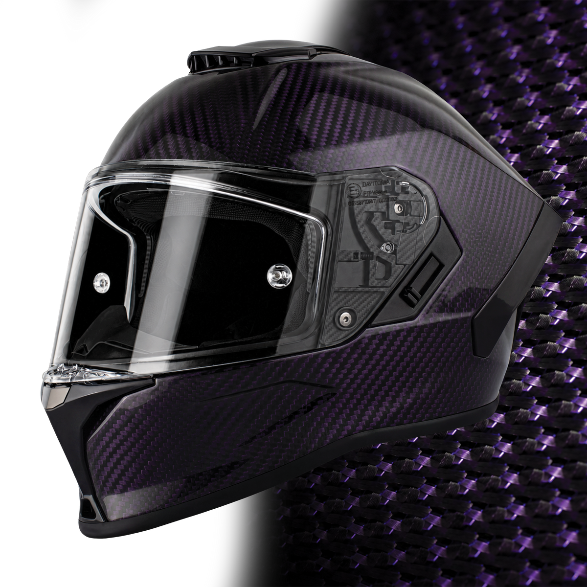 Daytona Viper- Purple Carbon Fiber - view 1