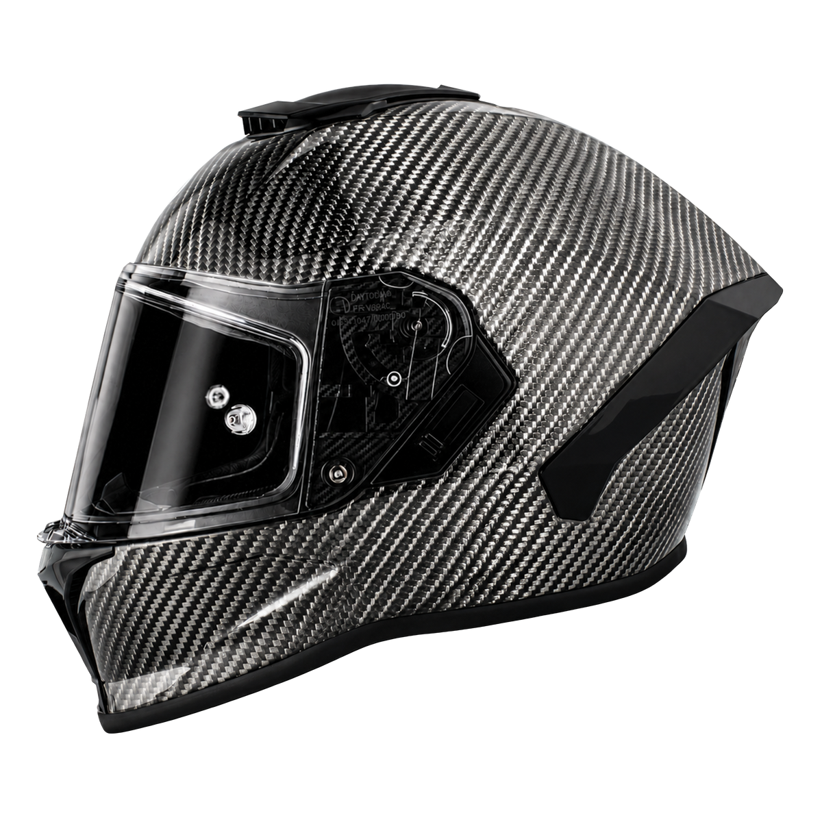 Daytona Viper- Silver Carbon Fiber - view 2