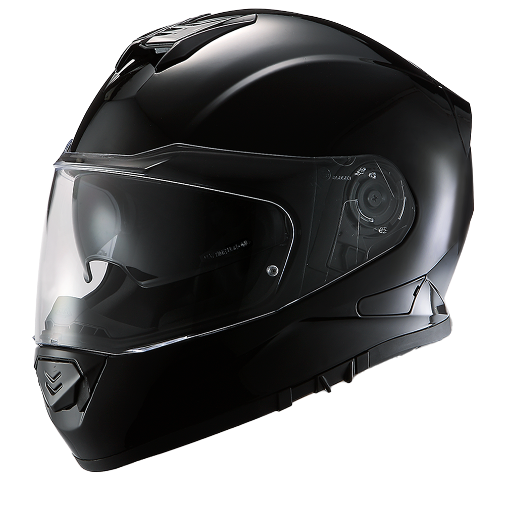 Daytona Detour Full Face Helmet - Hi-Gloss Black - view 1