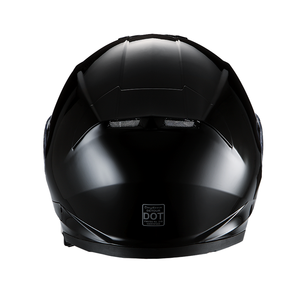 Daytona Detour Full Face Helmet - Hi-Gloss Black - view 3