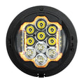 HOGWORKZ 7-Inch Silvertooth Performance LED Headlight for Harley Touring