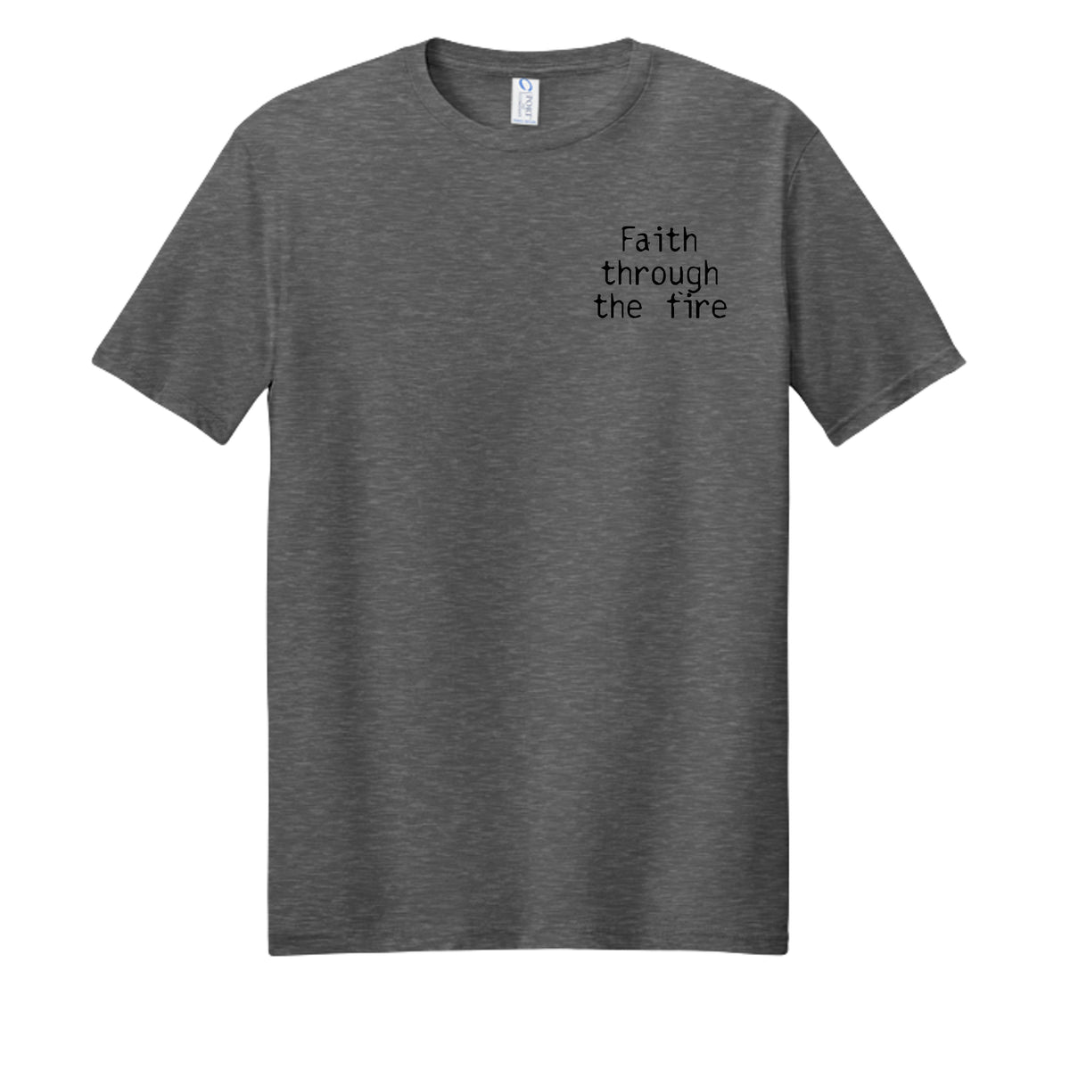 Dark Heather Grey - PC450 - FRONT