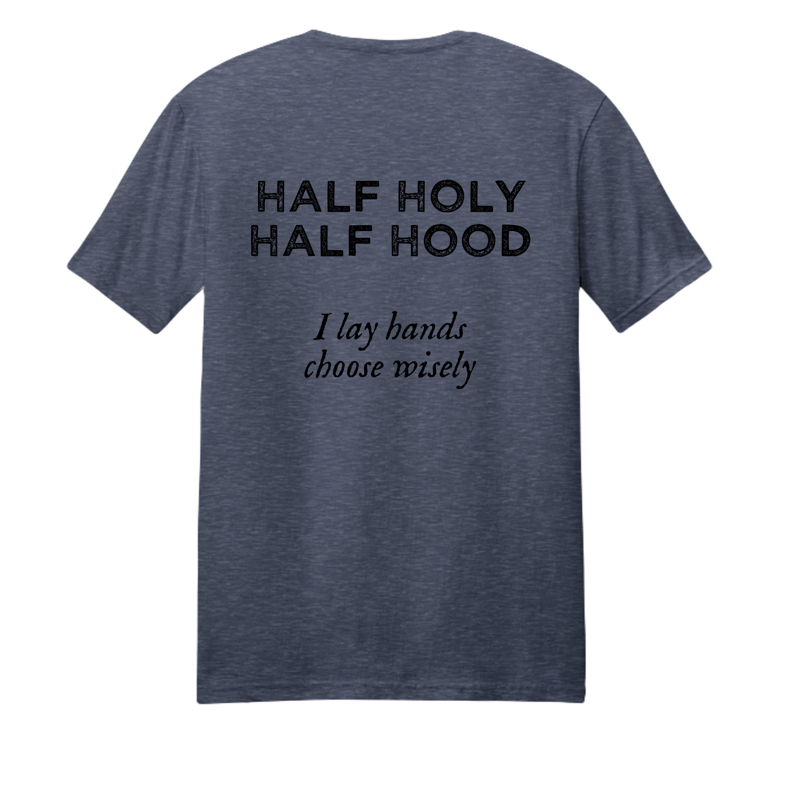 Heather Navy - PC450 - BACK