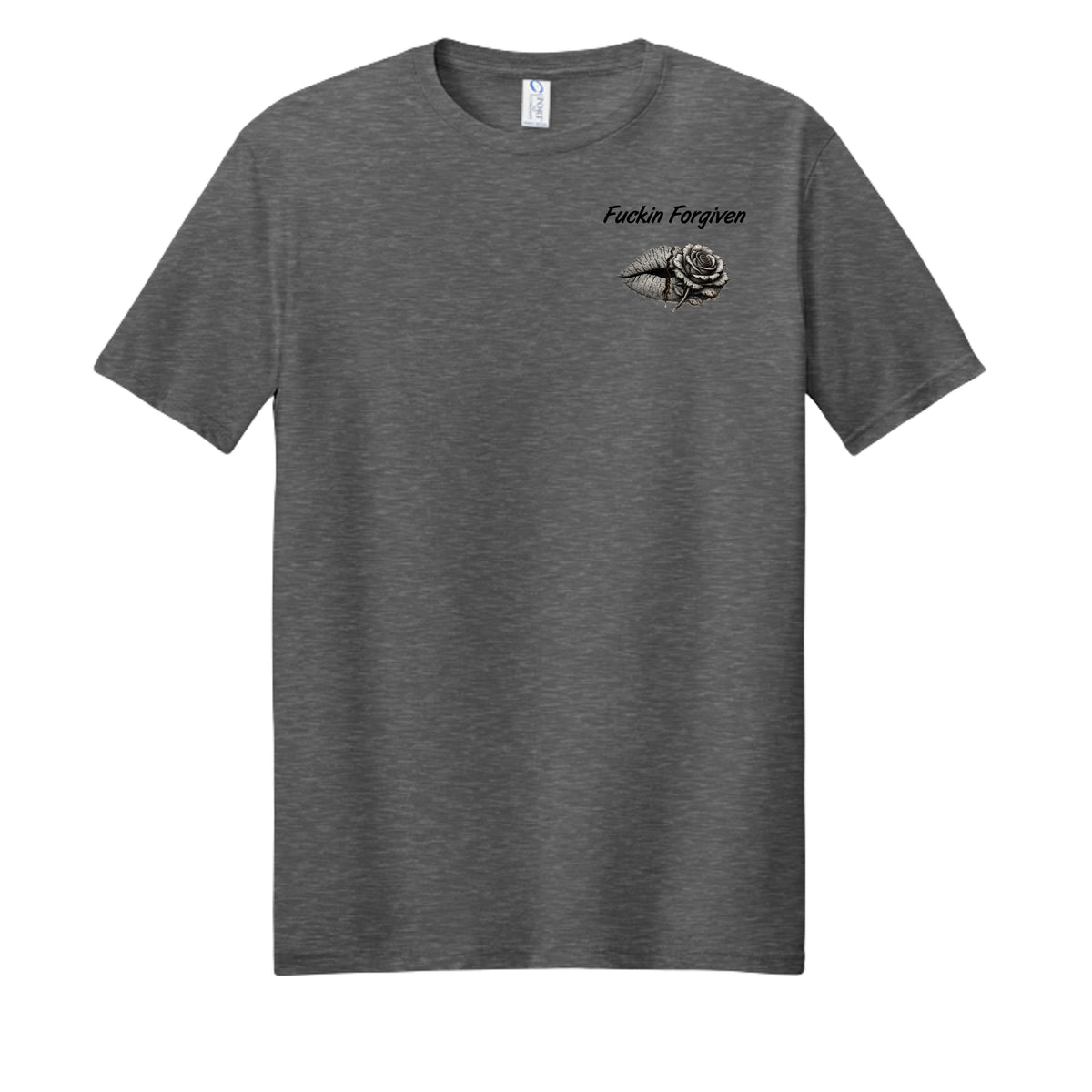 Dark Heather Grey - PC450 - FRONT